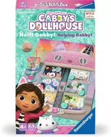 Ravensburger Kinderspiel Gabbys Dollhouse – Helft Gabby! - Sprache: Multilingual - Kategorie: Familienspiel - Altersempfehlung ab: 4 Jahren - Spieldauer: 15 min - Min. Anzahl Spieler: 2 - Max. Anzahl Spieler: 4