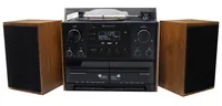 soundmaster Stereoanlage MCD5600 Braun - Radio Tuner: FM - DAB+ - Detailfarbe: Braun - Lautsprecher Kategorie: Integrierte Lautsprecher - Verbindungsmöglichkeiten: Bluetooth - Kopfhörer 3.5mm Klinke - 3.5 mm Klinke - Cinch - USB - System-Kompatibilität: K