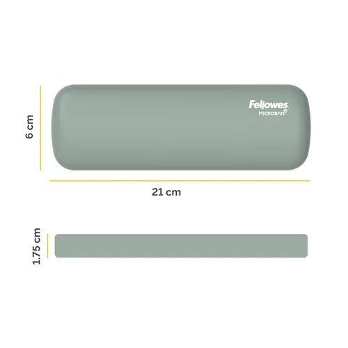Fellowes Breyta poggiapolso Silicone Salvia