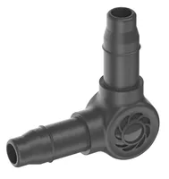 GARDENA L-Stück Micro-Drip-System 3/16, 10 Stück - Bewässerungsart: L-Stück - System Teil: Micro-Drip-System - Detailfarbe: Grau