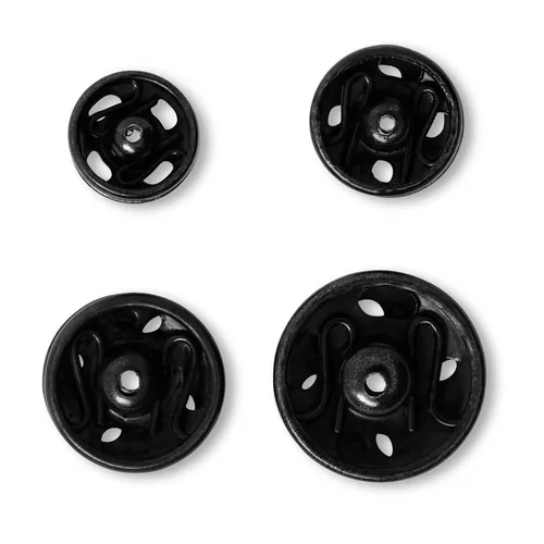 Prym Snap fasteners, 6-11mm, black