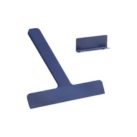 Zone Denmark Duschabzieher Ume Indigo - Wischbreite: 24 cm - Faltbar: Nein - Detailfarbe: Indigo - Detailmaterial: Silikon - Grundmaterial: Kunststoff - Aufhängevorrichtung: Ja