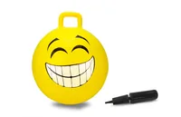 Jamara Hüpfball Smile gelb 450mm 1