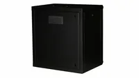 Equip 19"" Netzwerkschrank Glastür PM 600x450mm 12HE schwarz