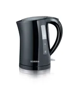 Severin WK 3498 electric kettle 1.5 L 2200 W Black