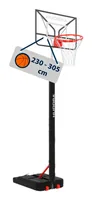 Hudora Basketballständer Roco 305 grau - Höhenverstellbar: Ja - Nachhaltigkeit: Nicht angegeben - Sportart: Basketball - Farbe: Grau