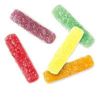Red Band Gummi Stäbchen 1000 g - Produkttyp: Gummibonbons - Nährwertangabe pro: 100 g - Energiegehalt (in kj): 1546 KJ - Energiegehalt (in kcal): 366 Kcal - Fett: 0 g - Gesättigte Fettsäuren: 0 g