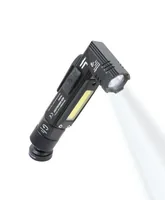 TROIKA ECO KNICKLICHT Black Hand flashlight + Headband flashlight COB LED