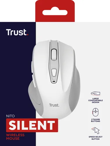 Trust Nito mouse Universale Mano destra RF Wireless Ottico 2200 DPI