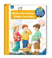 Ravensburger Kinder-Sachbuch WWW Woher die kleinen Kinder kommen - Sprache: Deutsch - Altersempfehlung ab: 4 Jahren - Einband: Hardcover - Anzahl Seiten: 16 - Altersgruppe: Kleinkinder - Thema: Entdecken und Wissen