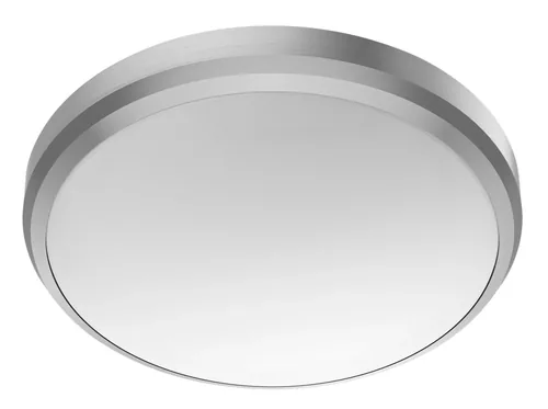 Philips Deckenleuchte Doris, Ø 22 cm, 6W, 4000K, Nickel - Leuchten Kategorie: Deckenleuchte - Betriebsart: Netzbetrieb - Lampensockel: LED fest verbaut - Farbtemperatur Kelvin: 4000 K - Dimmbar: nicht dimmbar - Farbwiedergabeindex CRI: 80