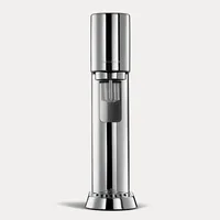 Sodastream Wassersprudler Enso mit Quickconnect und Flasche Silber - Breite: 16.1 cm - Höhe: 45 cm - Tiefe: 27.2 cm - Detailfarbe: Silber - Passender Zylinder: 60 l - Im Lieferumfang enthaltene Flaschen: 1