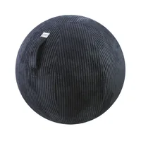 VLUV Sitzball Vlip Ø 50-55 cm, Navy - Tiefe: 50 cm - Breite: 50 cm - Höhe: 50 cm - Belastbarkeit: 150 kg - Sitzhöhe: 50 cm - Detailmaterial: Polyester (PES)