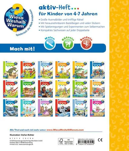 Ravensburger 32695 book Educational German 20 pages