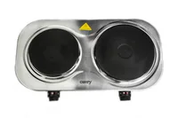 Camry CR 6511 stove Freestanding Black,Stainless steel Electric