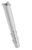 Tox-Dübel Rahmendübel  Tetrafix XL 10x100 mm, Blister 4 Stück - Bohrdurchmesser: 10 mm - Länge: 100 mm - Verpackungseinheit: 4 Stück - Für Material: Beton - Stein - Set: Nein