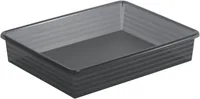 Rotho Formatkörbchen Linus A4 Anthrazit - Breite: 27 cm - Höhe: 6 cm - Tiefe: 34.5 cm - Volumen: 6 l - Produkttyp: Formatkörbchen - Verpackungseinheit: 1 Stück