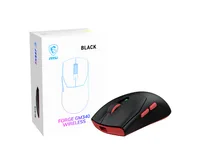 MSI Forge GM340 W Black WIRELESS Gaming Maus