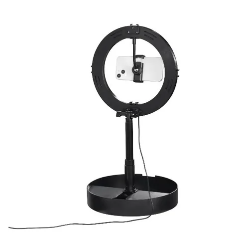 Hama SpotLight FoldUp 102 II LED-Ringleuchte f. Smartphone