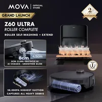 Mova Z60 Ultra Roller Complete Saugroboter, black