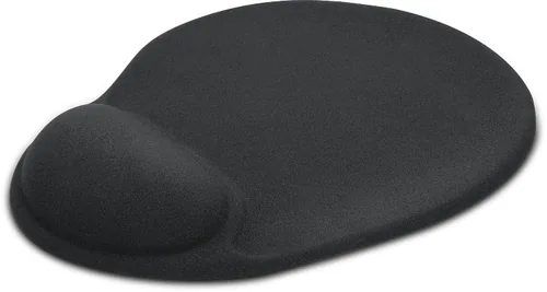 Speedlink Ergonomische Mausmatte Vellu Schwarz - Tiefe: 260 mm - Breite: 255 mm - Detailfarbe: Schwarz - Form: Oval - Höhe: 27 mm - Handgelenkauflage: Ja