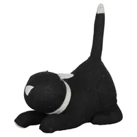 Esschert Design Türsicherung Katze Schwarz - Packungsgrösse: 1 Stück - Detailfarbe: Schwarz - Sicherungstyp: Türsicherung