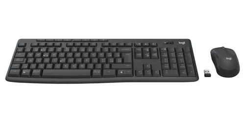 Logitech MK370 for Business - Maus Features: Logi Bolt-Empfänger - Silent-Tasten - Scrollrad - Tastatur Typ: Standard - Tastaturlayout: QWERTZ (CH) - Tastatur Features: Logi Bolt-Empfänger - Medientasten - Ziffernblock - Einstellbarer Neigungswinkel - Key
