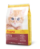 Josera Trockenfutter Minette Kitten, 0.4 kg - Tierbedürfnis: Haut & Fell - Verdauung - Magen & Darm - Geschmacksrichtung: Geflügel - Zertifikate: Keine Zertifizierung - Fleischsorte: Geflügel - Futtereigenschaft: Gegen Haarballen - Produkttyp: Alleinfutte