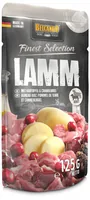 Belcando Nassfutter Finest Selection Lamm, 125g - Tierbedürfnis: Appetit anregend - Geschmacksrichtung: Lamm - Zertifikate: Keine Zertifizierung - Fleischsorte: Lamm - Packungsgrösse: 125 g - Futtereigenschaft: Getreidefrei - Ohne künstliche Zusätze - Hoh