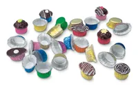 Städter Pralinenkapsel 50 Stück - Material: Aluminium - Detailfarbe: Mehrfarbig - Set: Nein - Verpackungseinheit: 50 Stück - Form: Rund