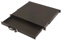 DIGITUS Schublade 1HE 483mm schwarz abschließbar