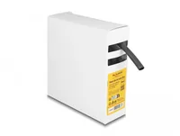 Delock Schrumpfschlauch Box mit Innenkleber 5 m x 8 mm Schwarz - Detailfarbe: Schwarz - Länge: 5 m - Durchmesser: 8 mm - Material: Polyolefin