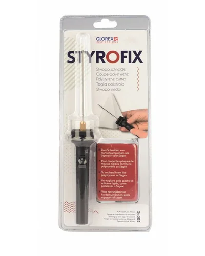 Glorex Styropor Schneider mit Transformer 230 V - Anzahl Stück: 1 Stück - Grösse: 30 cm