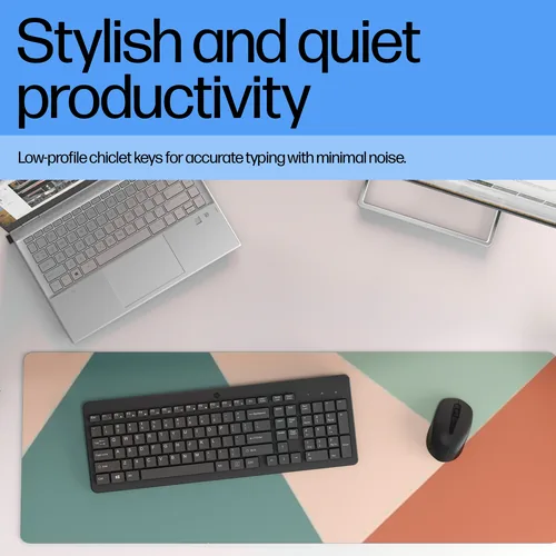 HP 225 Wireless Keyboard clavier Universel RF sans fil Noir