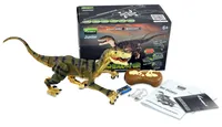 Amewi RC Dinosaurier Velociraptor, Braun RTR - Altersempfehlung ab: 6 Jahren - Detailfarbe: Braun - Benötigt zur Fertigstellung: USB Netzteil - Kapazität Wattstunden: 4.44 Wh - Modelltyp: Tier