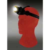 Schwaiger LED Stirnlampe 120 Lumen SchwarzGelb