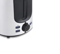 KOENIG B02610 Toaster 7 2 Scheibe(n) 900 W Schwarz, Silber
