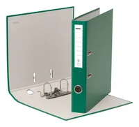 novooo. Pro Ordner 4 cm 28.5 cm, Grün - Zusatzfächer: Nein - Anzahl Ringe: 2 - Breite: 28.5 cm - Detailfarbe: Grün