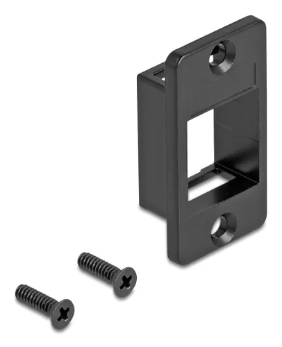 Delock Halterung Keystone - Typ: Halterung - Detailfarbe: Schwarz