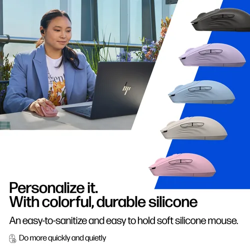 HP 400 Quiet Blue Wireless Mouse EURO (P)