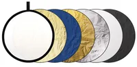 Dörr 372602 photo studio reflector Round Black, Blue, Gold, Silver, White, Yellow