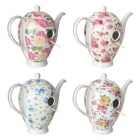 Esschert Design Nistkasten Kaffeekanne, assortiert - Tierart: Vogel - Produkttyp: Nistkasten - Detailfarbe: Mehrfarbig