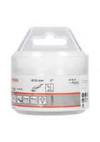 Bosch Professional Diamanttrockenbohrer X-LOCK 51 x 35 mm - Set: Nein - Für Material: Stein - Bohrerschaft: X-LOCK Wechselsystem - Bohrertyp: Diamanttrockenbohrer - Bohrlochdurchmesser: 51 mm