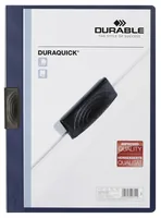 DURABLE Klemm-Mappe Duraquick 1-20 Blatt dklblau
