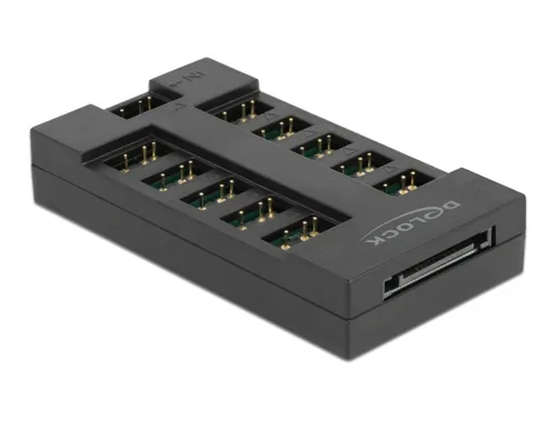 DeLOCK RGB Hub for ARGB LEDs with 10 ports