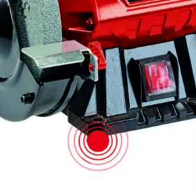Einhell Doppelschleifer TC-BG 150 - Ausstattung: Ohne Zubehör - Set: Nein - Produktkategorie: Doppelschleifer - Werkzeugaufnahme: Fix - Akkusystem: Netzbetrieb (kein Akku) - Spannung: 230 V