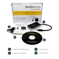 USB 3 TO HDMI W/ USB HUB .