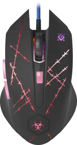 Defender Forced GM-020L mouse Gaming Ambidextrous USB Type-A Optical 3200 DPI