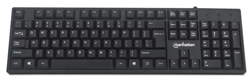 MANHATTAN USB-Tastatur schwarz