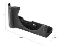 Smallrig Leather Half Case Kit Schwarz - Tragemöglichkeit: Handgriff - Detailfarbe: Schwarz - Zusatzfächer: Nein - Bauform Kamera: Kompakt - Kamerataschenart: Kamerahülle